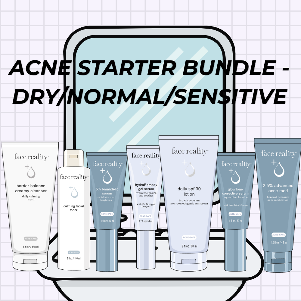 Acne Starter Bundle - Normal/Dry/Sensitive Skin