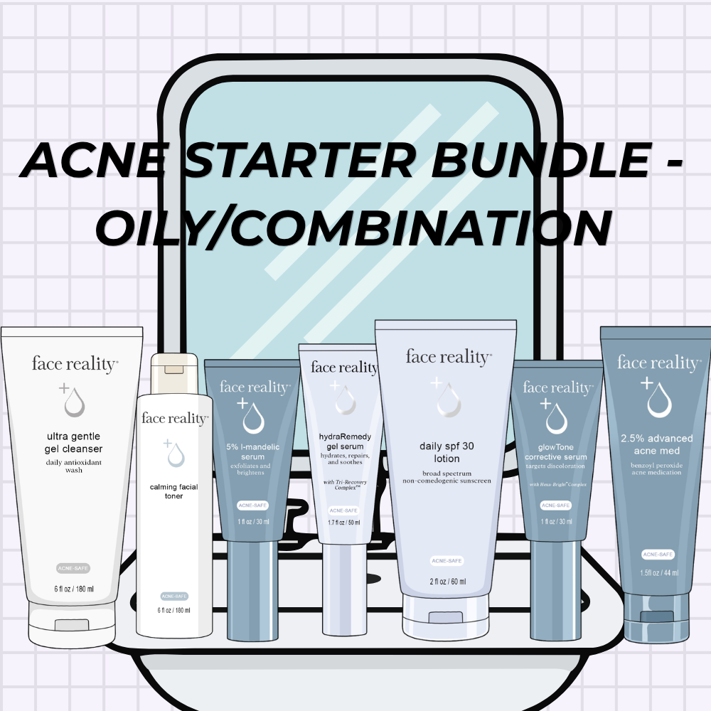 Acne Starter Bundle - Oily/Combo Skin